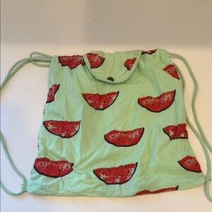 Bobo choses Watermelon Print Drawstring Backpack